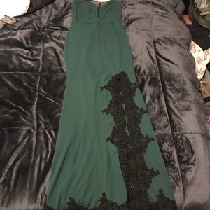 Green prom dress